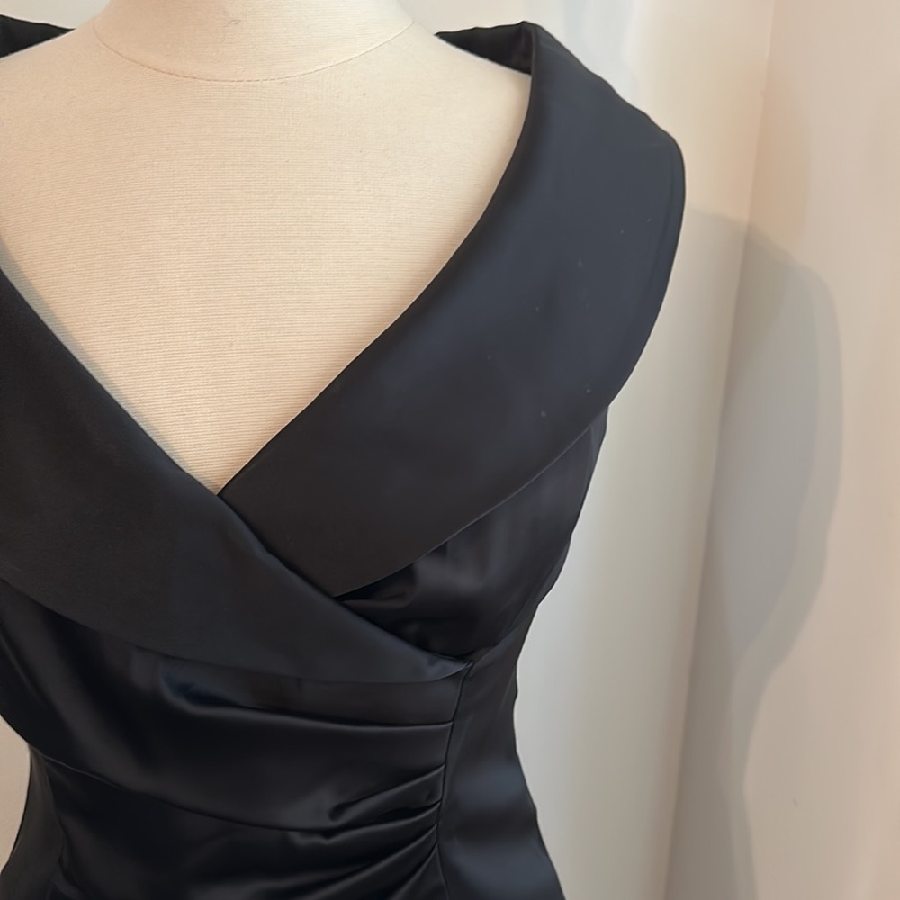 🖤 Kay Unger Black Cocktail Dress 8